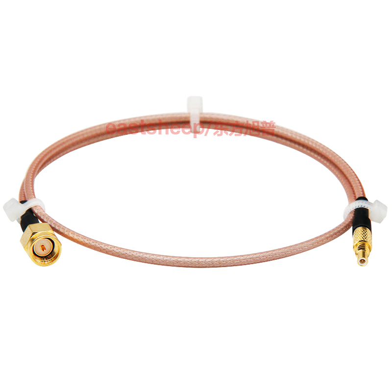 Eastsheep RF cable, SMA to SSMC male coaxial feeder, 5 meters, RG316-SMA/SSMC-JJ [3]