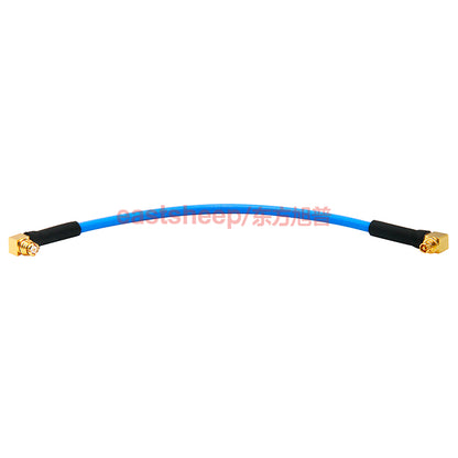 Eastsheep RF cable, SMP right-angle to SSMP right-angle semi-flexible coaxial cable, 0.2m, KTR086-SMP-KW/SSMP-KW. [3]