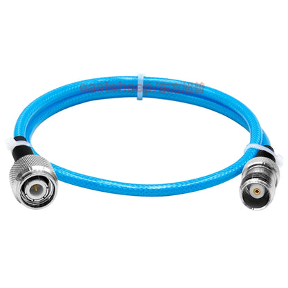 Eastsheep RF cable, TNC male to female coaxial cable, 0.15m, specially designed flexible cable, DC-6G, blue RG142-TNC-JK. [3]