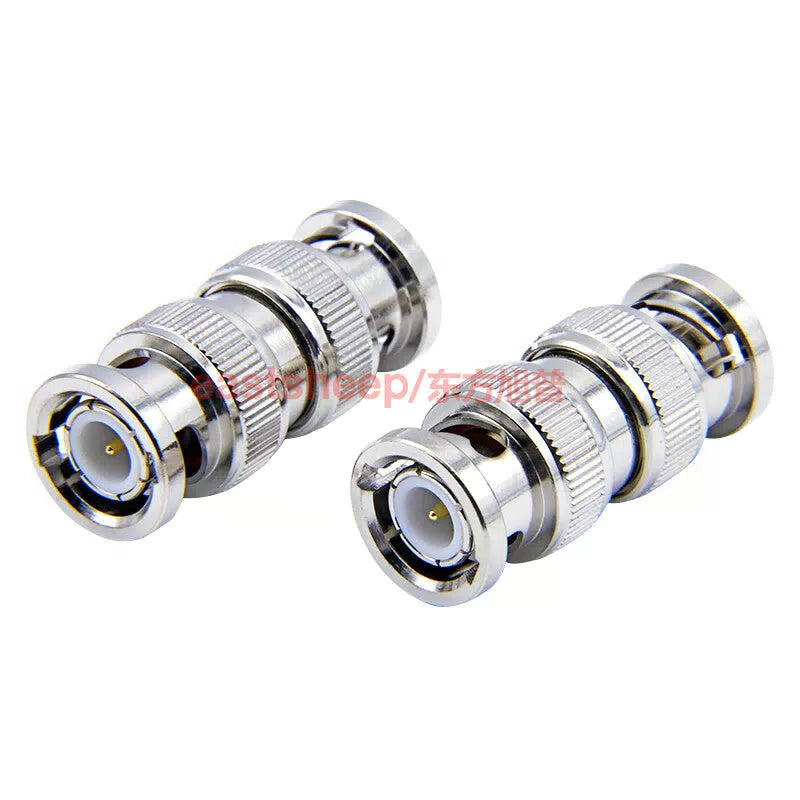 Eastsheep RF coaxial adapter BNC-JJ (BNC male to BNC male to BNC male to male connector) Q9-JJ 2-pack [2]