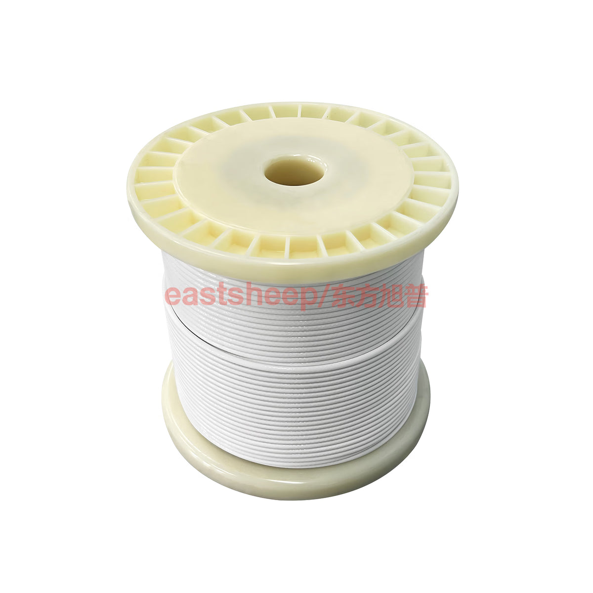 Eastsheep RF coaxial cable, silver-plated coaxial wire, high-temperature resistant high-frequency Teflon cable, RG316 white (FEP), 100 meters. [3]