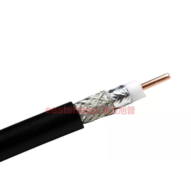 Eastsheep RF coaxial cable feeder shielded mesh cable 50-5DFB physically foamed, commonly used for indoor and outdoor coverage, 1 meter. [2]