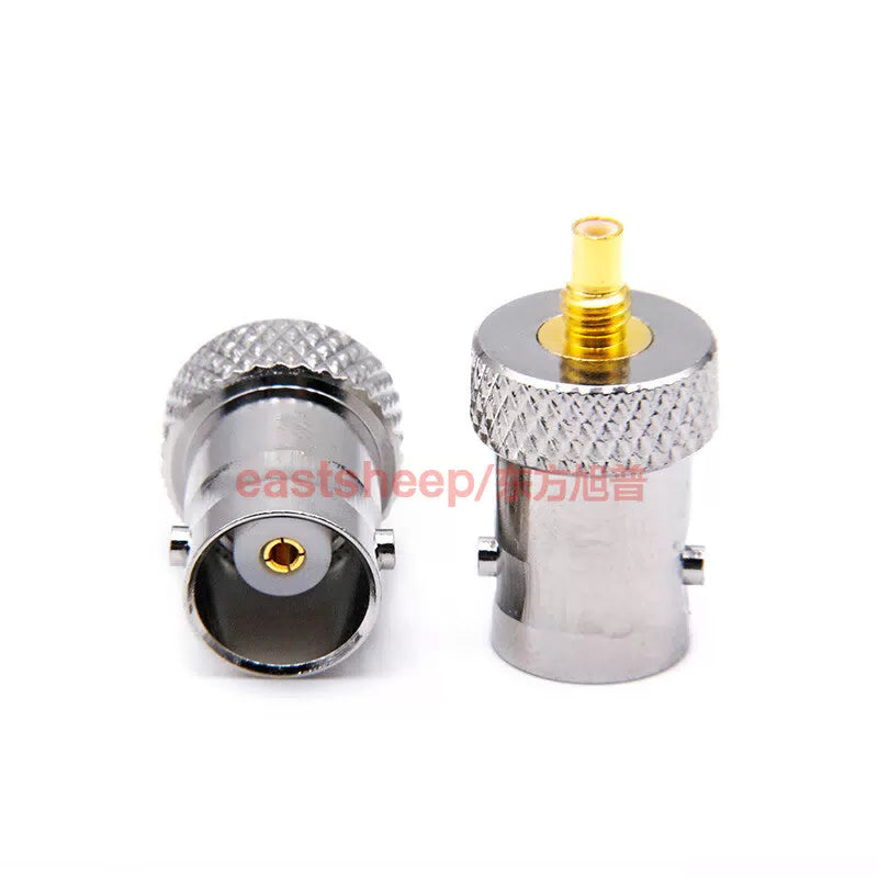 Eastsheep RF coaxial connector BNC/SSMC-KJ adapter, BNC female to SSMC male adapter, 1 piece per pack. [2]