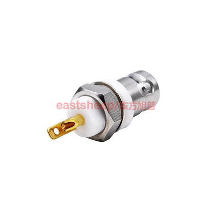 Eastsheep RF connector BNC-50KY with insulating nut for fixing BNC-KY-2 Q9-KY panel socket, 1 piece per pack. [3]