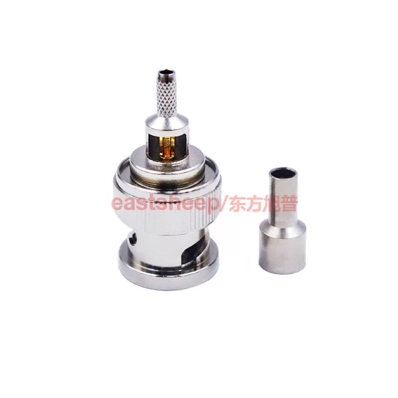 Eastsheep RF connector BNC-C-J-1.5-1, BNC male with open window, suitable for RG174/RG316/etc. cables, DC-4G. [3]