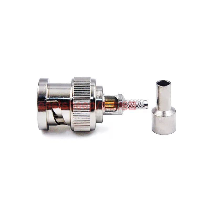 Eastsheep RF connector BNC-C-J-1.5-1, BNC male with open window, suitable for RG174/RG316/etc. cables, DC-4G. [4]