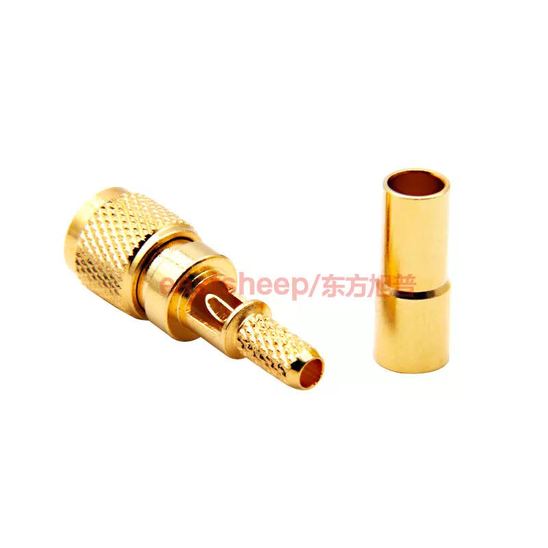 Eastsheep RF connector M5-C-J-1.5 M5 male, L5-C-J-1.5, compatible with RG174/RG316/etc. cables, DC-2G. [2]