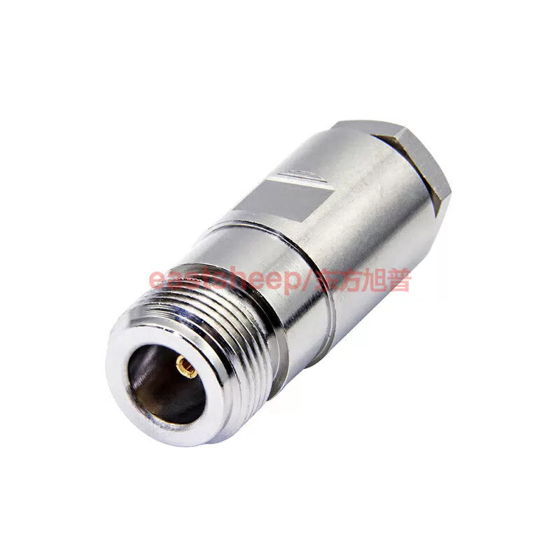 Eastsheep RF connector N-K-5 N female, solderable type, compatible with SYV50-5 cable (2-pack). [2]