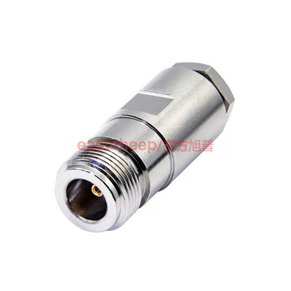 Eastsheep RF connector N-K-5 N female, solderable type, compatible with SYV50-5 cable (2-pack). [2]