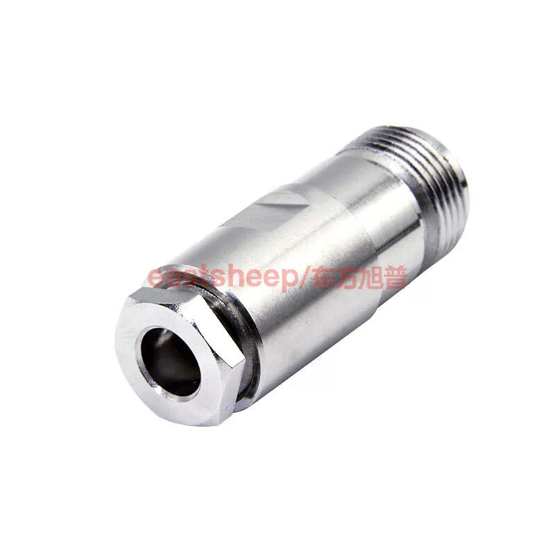 Eastsheep RF connector N-K-5 N female, solderable type, compatible with SYV50-5 cable (2-pack). [3]