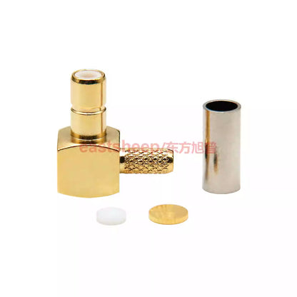 Eastsheep RF connector SMB-C-JW-1.5 SMB right-angle male connector, compatible with RG316/RG174 cables. [3]