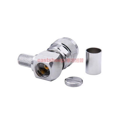 Eastsheep RF connector TNC-C-JW-5 TNC right-angle male connector, compatible with 50-5 cable. [2]