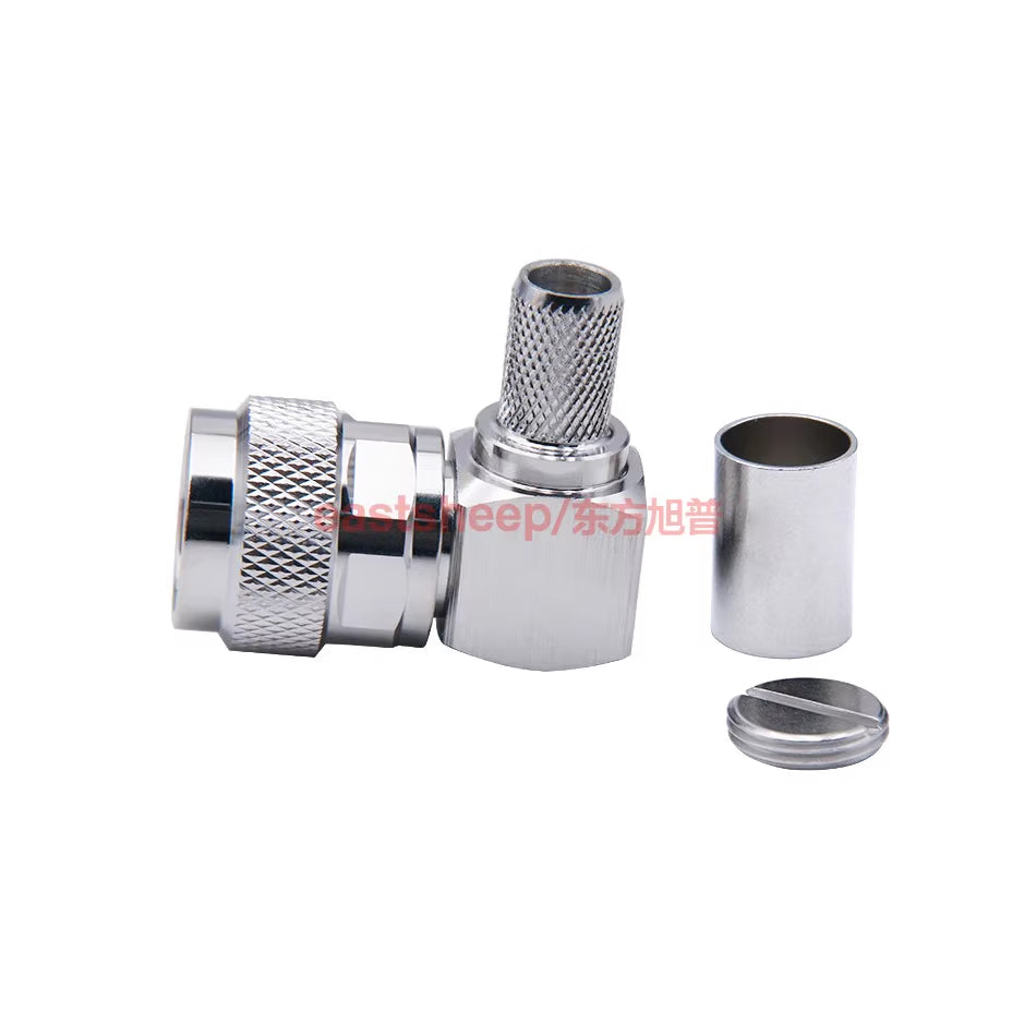 Eastsheep RF connector TNC-C-JW-5 TNC right-angle male connector, compatible with 50-5 cable. [3]