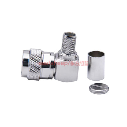 Eastsheep RF connector TNC-C-JW-5 TNC right-angle male connector, compatible with 50-5 cable. [3]