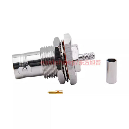 Eastsheep RF connector, BNC female solderable type, BNC-C-KY-1.5 waterproof ring, suitable for RG316/RG174 cables. [3]
