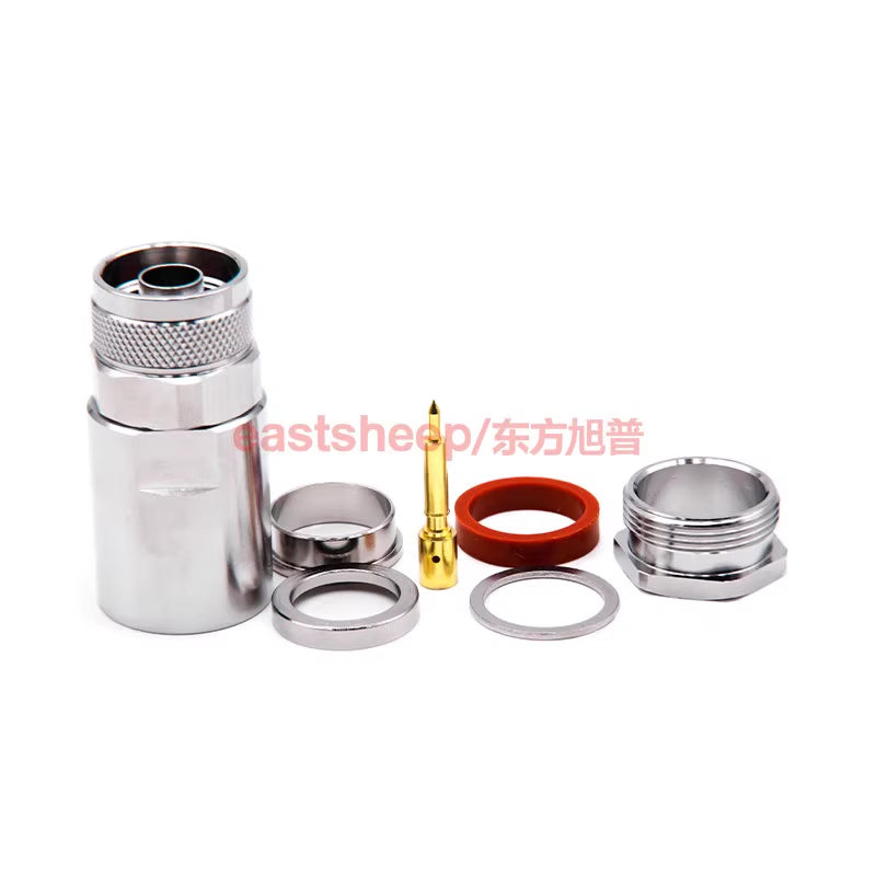 Eastsheep RF connector, N male, internal pin soldering, N-J-12, suitable for LMR600/SYV50-12 cables. [2]