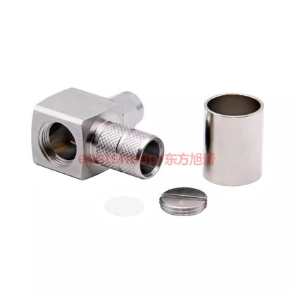 Eastsheep RF connector, SMA right-angle male, solder-press type, SMA-C-JW-7, compatible with LMR400/50-7 cable. [2]