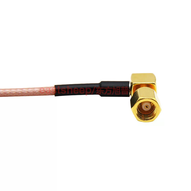 Eastsheep RF connector cable, BNC male to SMC right angle female adapter, 1.5 meters, RG316-BNC-J/SMC-KW [4]