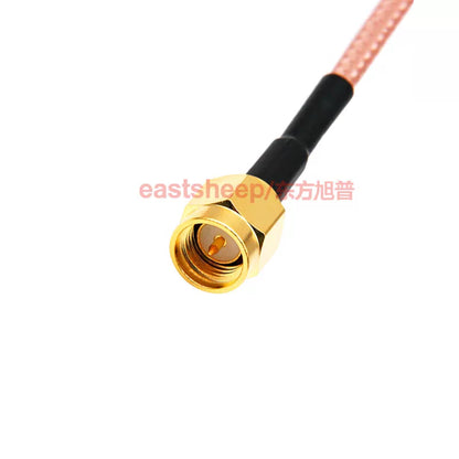 Eastsheep RF connector cable, BNC to SMA male jumper cable, 4 meters, Q9 oscilloscope adapter cable RG316-BNC/SMA-JJ [4]