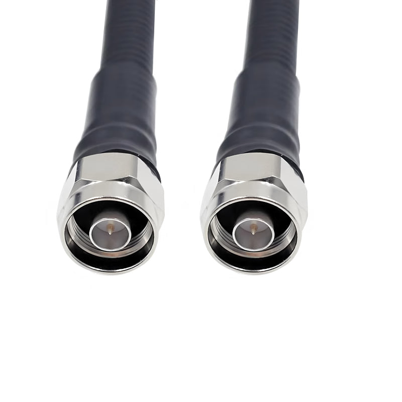 Eastsheep RF connector cable, N-male to N-male coaxial feeder jumper, 30 meters, mobile base station and antenna connection cable, 1/2 standard N-JJ. [2]
