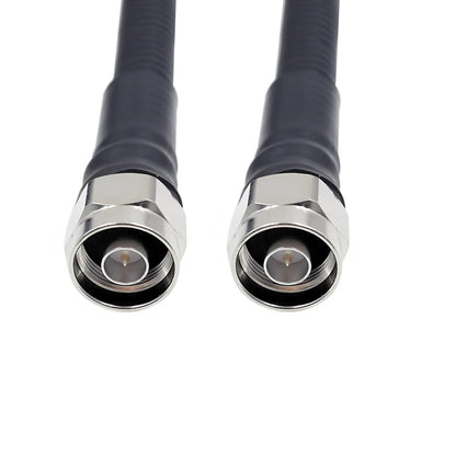 Eastsheep RF connector cable, N-male to N-male coaxial feeder jumper, 30 meters, mobile base station and antenna connection cable, 1/2 standard N-JJ. [2]