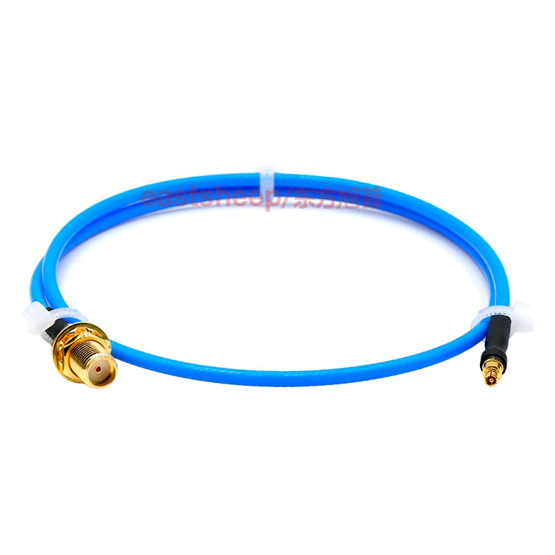 Eastsheep RF connector cable, SMA female to SSMP female coaxial jumper, 0.1m, RM086-SSMP-K/SMA-KY [3]