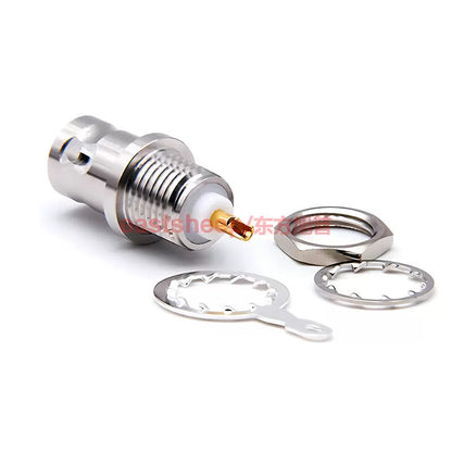 Eastsheep RF connectors BNC-KY-1 and BNC-50KY coaxial female connectors, one per pack for mounting on the housing panel. [3]