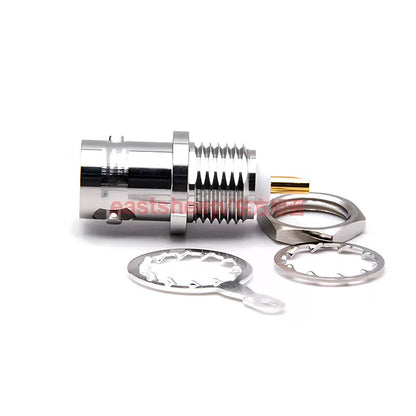 Eastsheep RF connectors BNC-KY-1 and BNC-50KY coaxial female connectors, one per pack for mounting on the housing panel. [4]