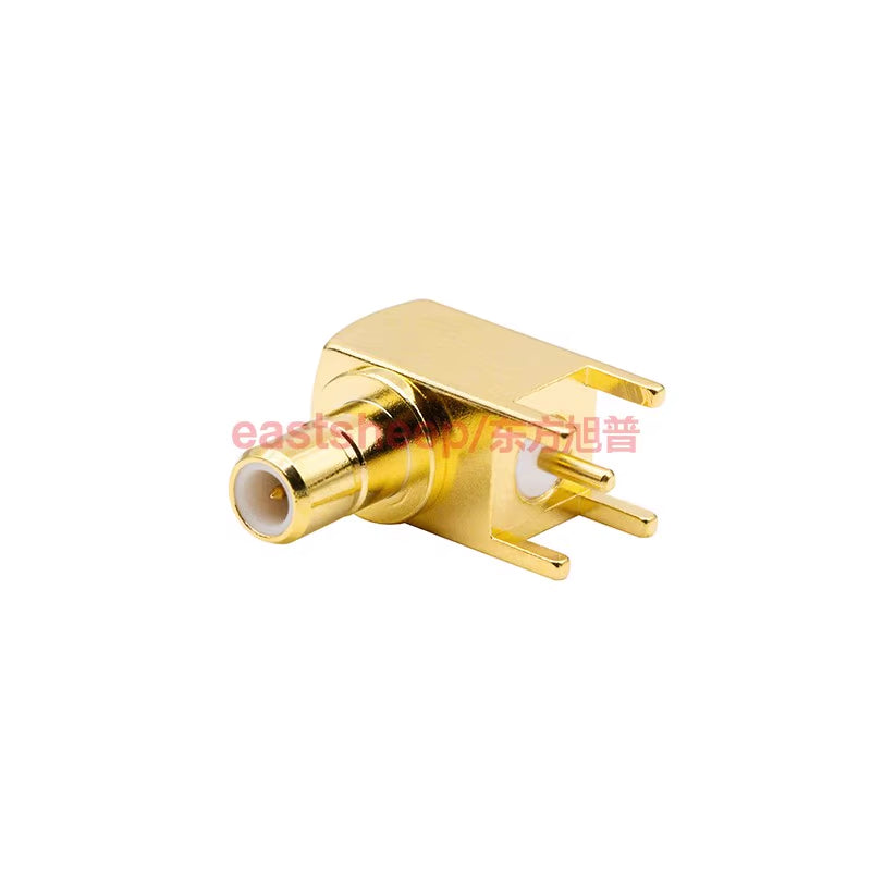 Eastsheep RF connectors SMB-JWE PCB panel sockets SMB-JWHD 90-degree angled male connectors, 3-pack [2]