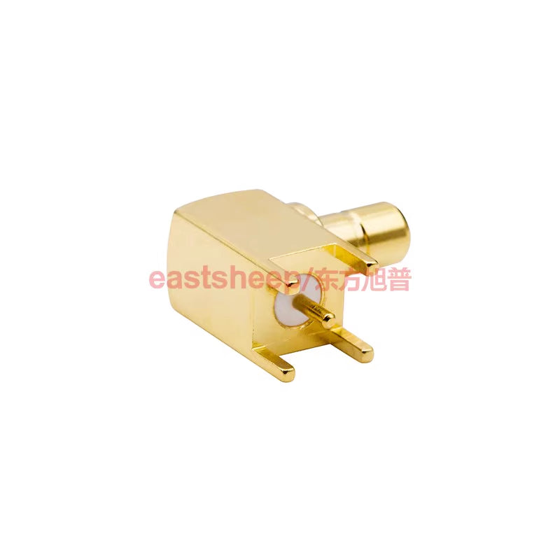 Eastsheep RF connectors SMB-JWE PCB panel sockets SMB-JWHD 90-degree angled male connectors, 3-pack [3]