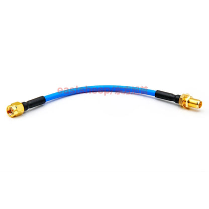 Eastsheep RG402 RF Connector Cable, SMA Male to Female Semi-Flexible Cable, 1-meter Coaxial Feeder Cable, 18G, KTR141-SMA-J/SMA-KY [3]