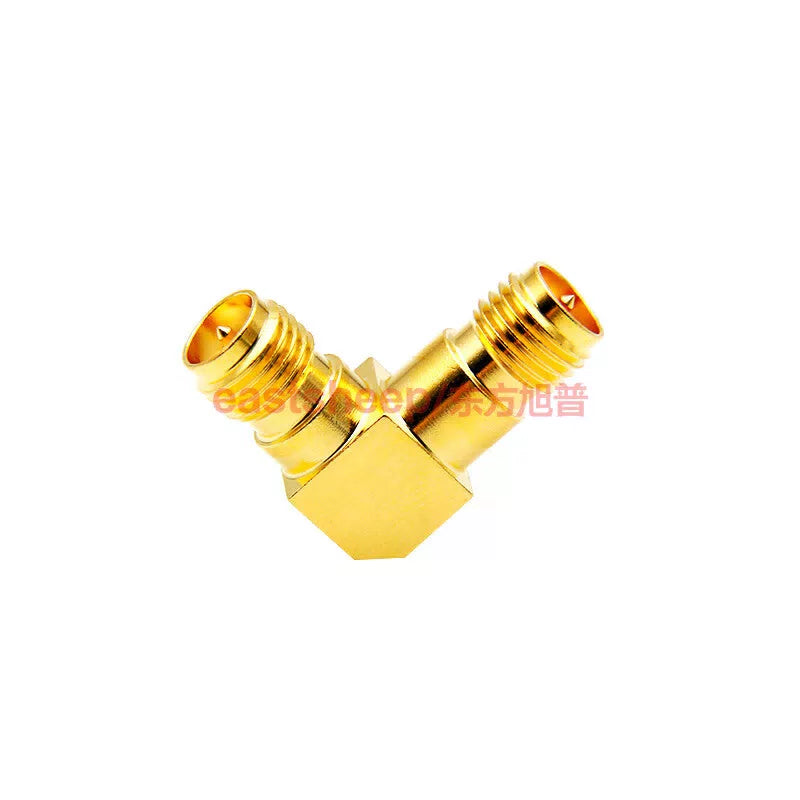 Eastsheep RPSMA-KWK-1 SMA external thread internal pin to external thread internal pin right angle bend adapter, 1 piece. [5]