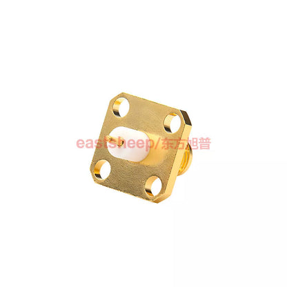 Eastsheep SMA-KFD5B RF Connector, Female Coaxial Connector, 4-Hole Flange Housing Mount, 1 Piece [3]