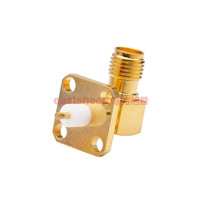 Eastsheep SMA-KWFD402 RF Connector, SMA Microstrip 2-Hole Flange Female Base, 6G [2]