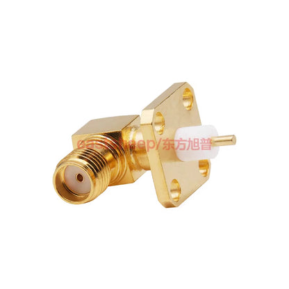 Eastsheep SMA-KWFD402 RF Connector, SMA Microstrip 2-Hole Flange Female Base, 6G [3]