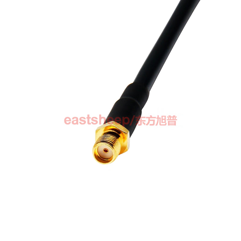 Eastsheep SMA-K Female to Alligator Clip Test Cable 2m RF Connector RG58/U-SMA-K/Alligator Clip [2]