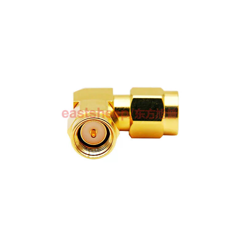 Eastsheep SMA/RPSMA-JWJ-1 High Frequency Adapter (SMA to SMA Internal Thread Right Angle Elbow, 1 piece) [3]