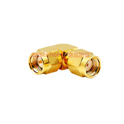 Eastsheep SMA/RPSMA-JWJ-1 High Frequency Adapter (SMA to SMA Internal Thread Right Angle Elbow, 1 piece) [4]
