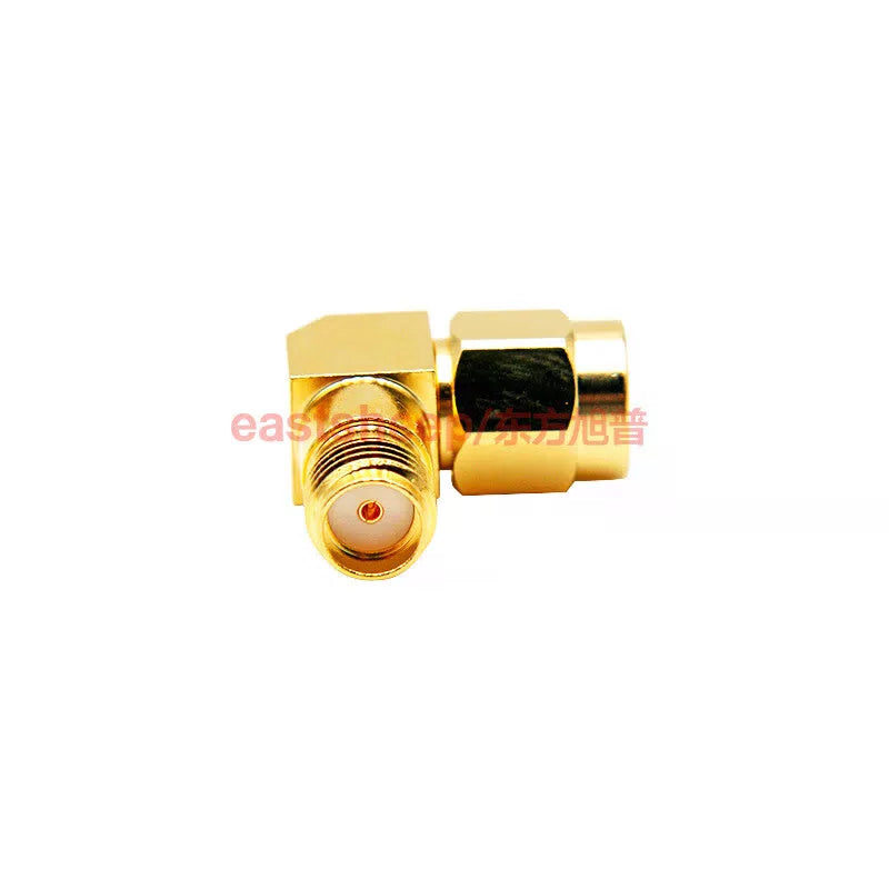 Eastsheep SMA/RPSMA-KWJ-1 High Frequency Adapter (SMA Female to SMA Internal Thread Right Angle Elbow, 1 piece) [2]
