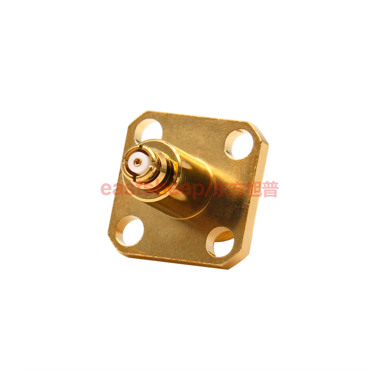 Eastsheep SMA/SMP-KFK-2 High Frequency Connector, SMA Female to SMP Female, 4-Hole Flange, 18G, 1 piece per pack [3]