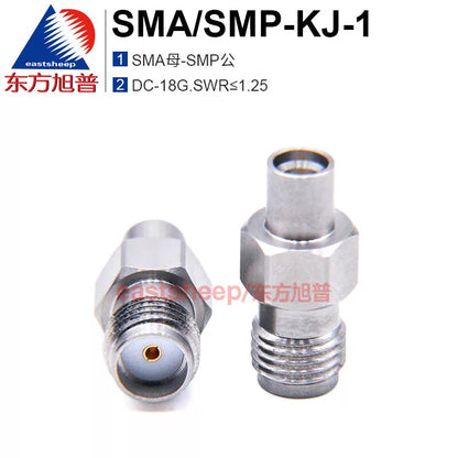 Eastsheep SMA/SMP-KJ-1 High Frequency Adapter, Stainless Steel SMA Female to SMP Male, GPO Male, 18G, 1 piece. [1]