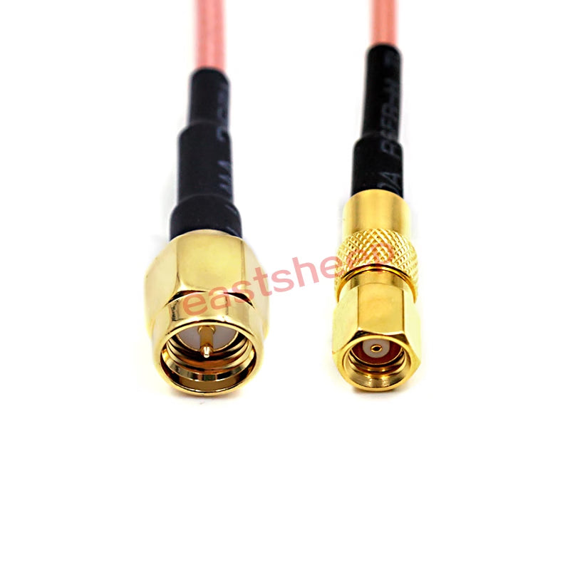 Eastsheep SMA to SMC female RF connector cable, 3-meter silver-plated coaxial adapter cable RG316-SMA/SMC-JK [2]