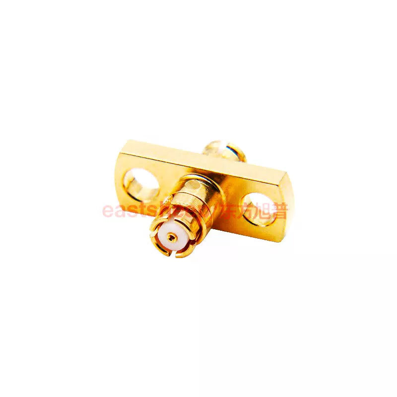 Eastsheep SMP-KFK SMP female to female 2-hole flange fixed DC-18G high frequency adapter, 1 piece. [4]