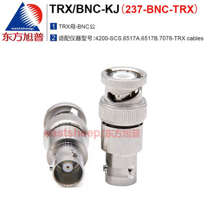 Eastsheep TRX/BNC-KJ 237-BNC-TRX Triax Coaxial BNC Female to BNC Male (1 unit) [1]