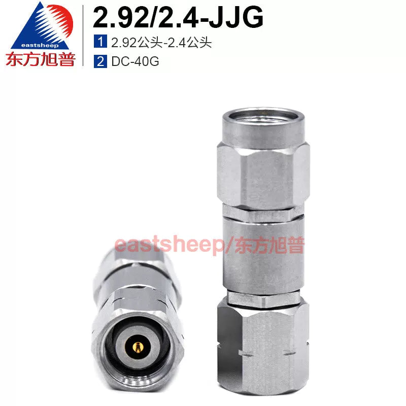 Eastsheep millimeter-wave adapter 2.92/2.4-JJG (2.92 male to 2.4 male DC-40G), 1 unit. [1]