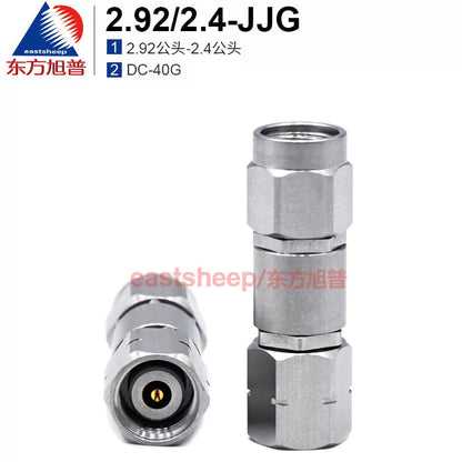 Eastsheep millimeter-wave adapter 2.92/2.4-JJG (2.92 male to 2.4 male DC-40G), 1 unit. [1]