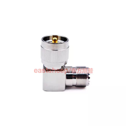 Eastsheep walkie-talkie RF connector SL16-JKW UHF-JKW UHF male to female right angle elbow [5]