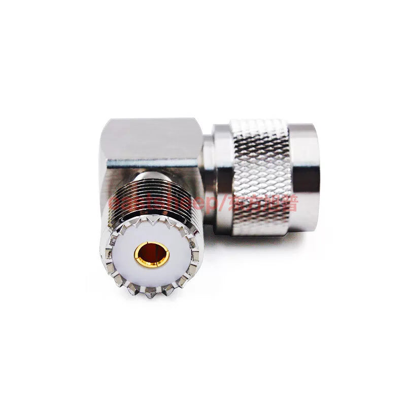 Eastsheep walkie-talkie adapter N/UHF-JKW N male to SL16 female right angle elbow [2]