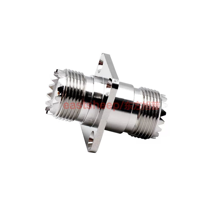 Eastsheep walkie-talkie adapter UHF-KFK SL16-KKF UHF/M dual female flange fixed type, 1 unit. [5]