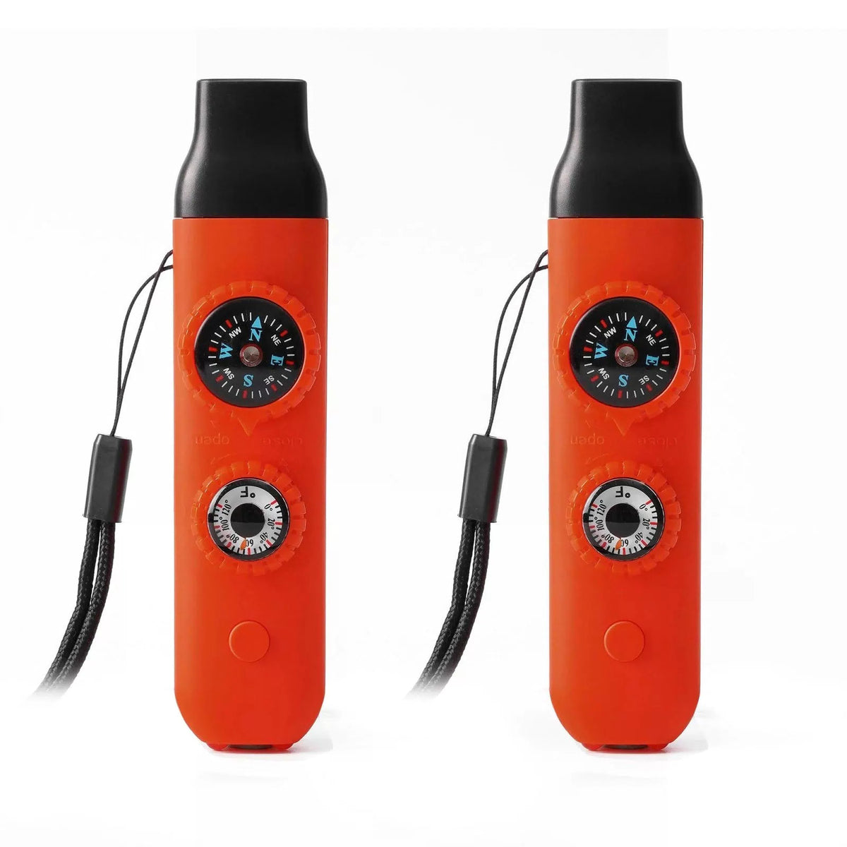 Emergency Survival Safety Whistle，Whistle for Kids with Orange 2pcs [1]